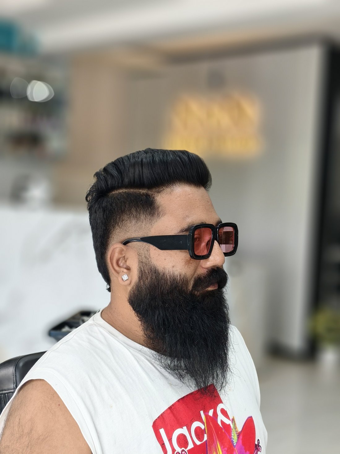 Salon work at NVN Unisex Salon