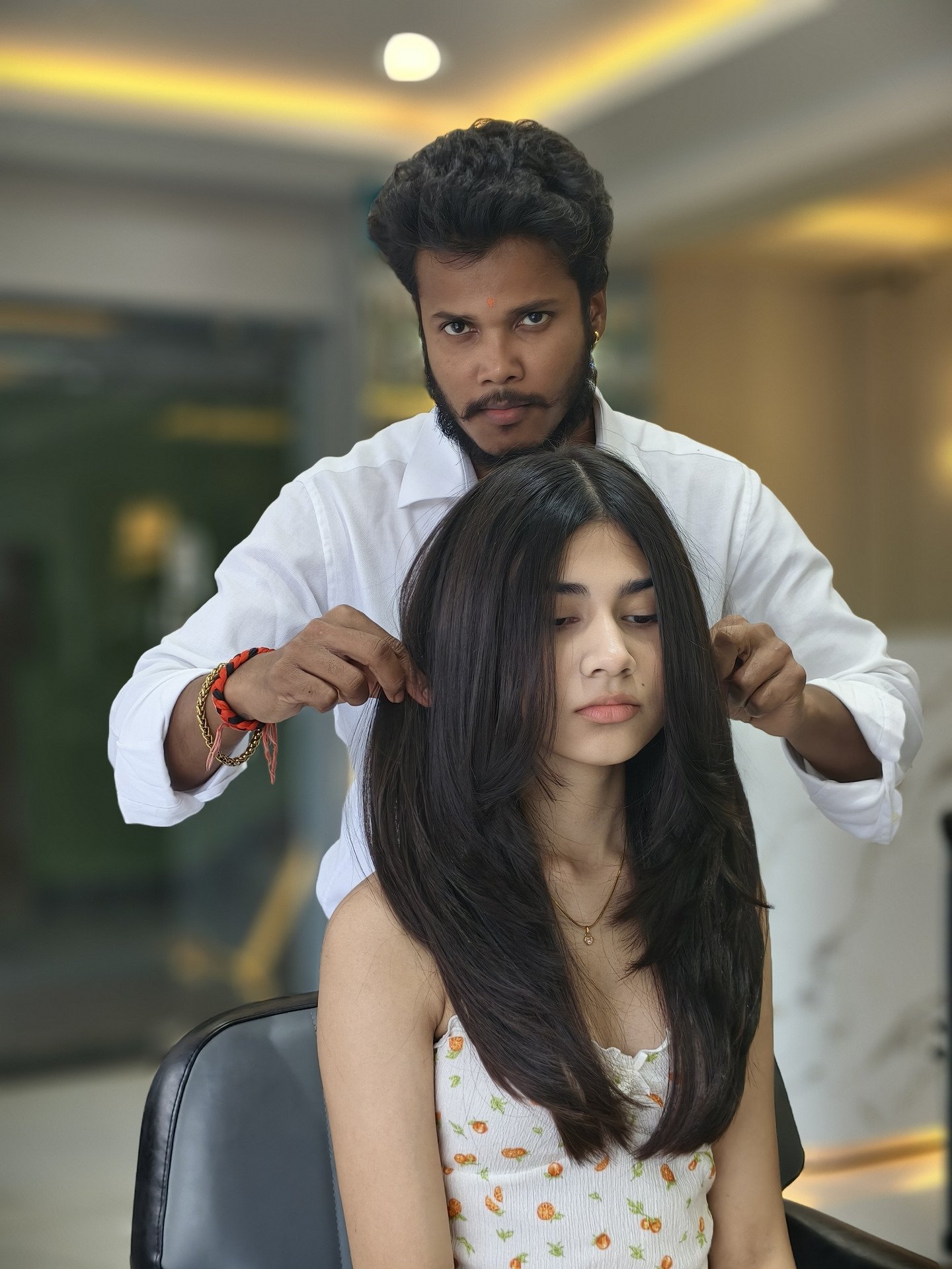 Salon work at NVN Unisex Salon