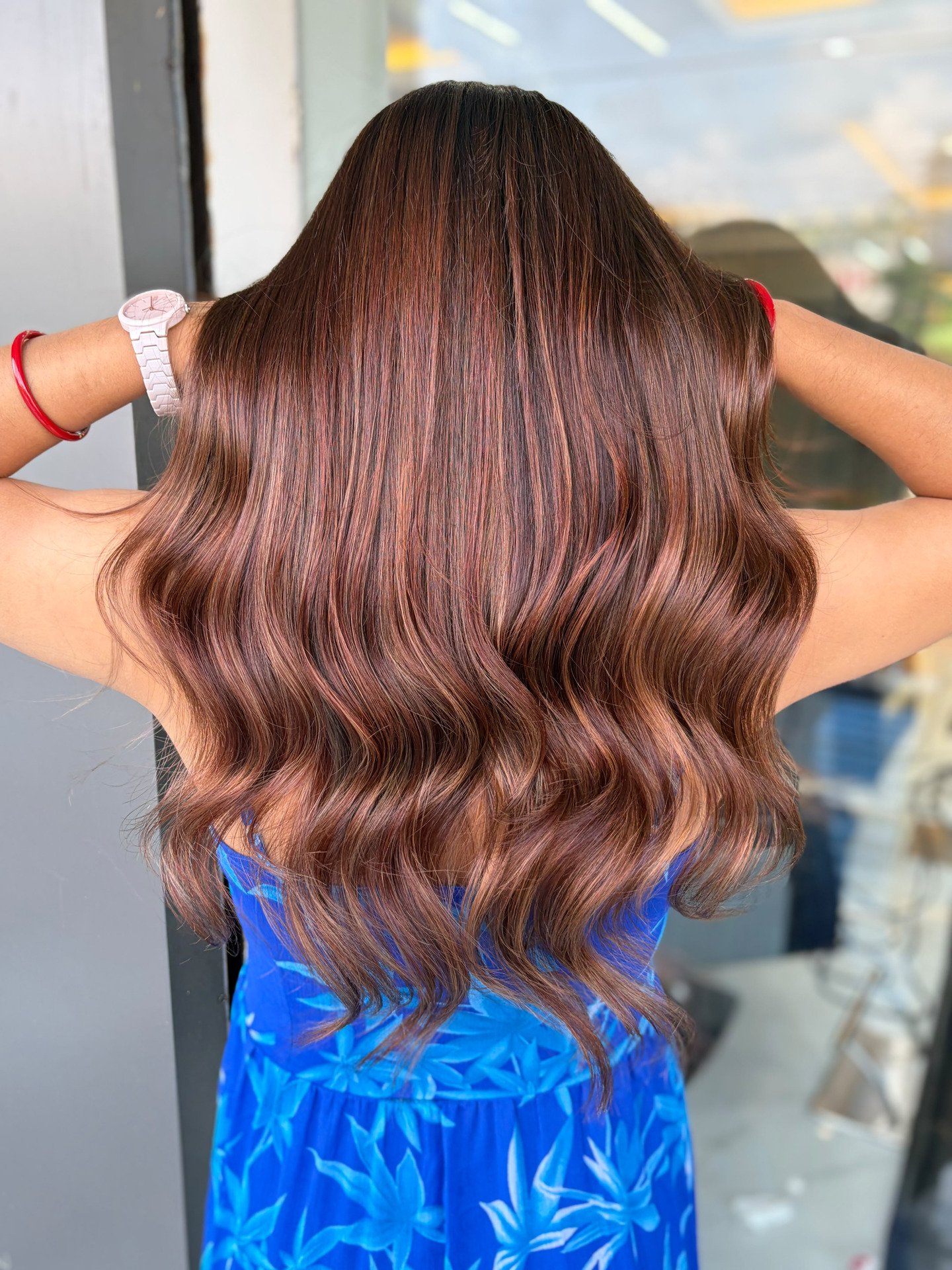 Salon work at NVN Unisex Salon