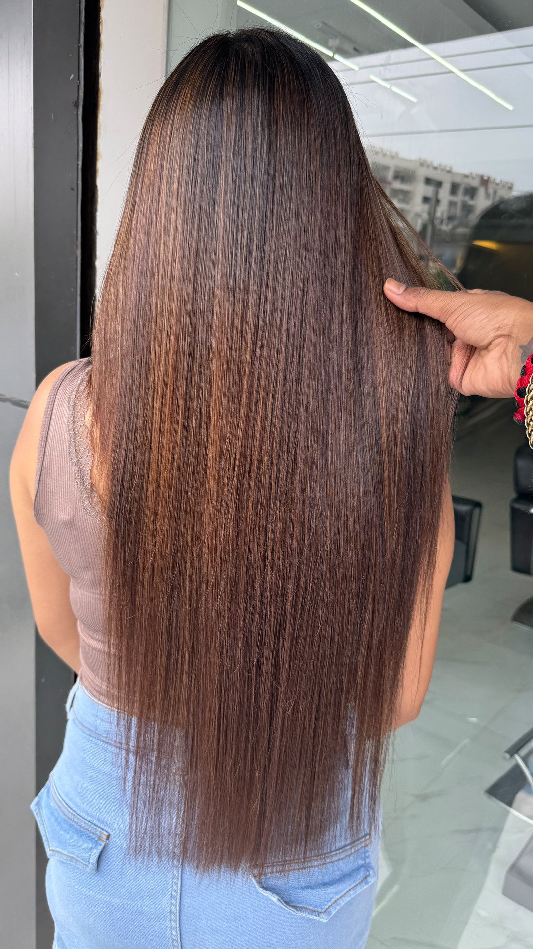 Salon work at NVN Unisex Salon