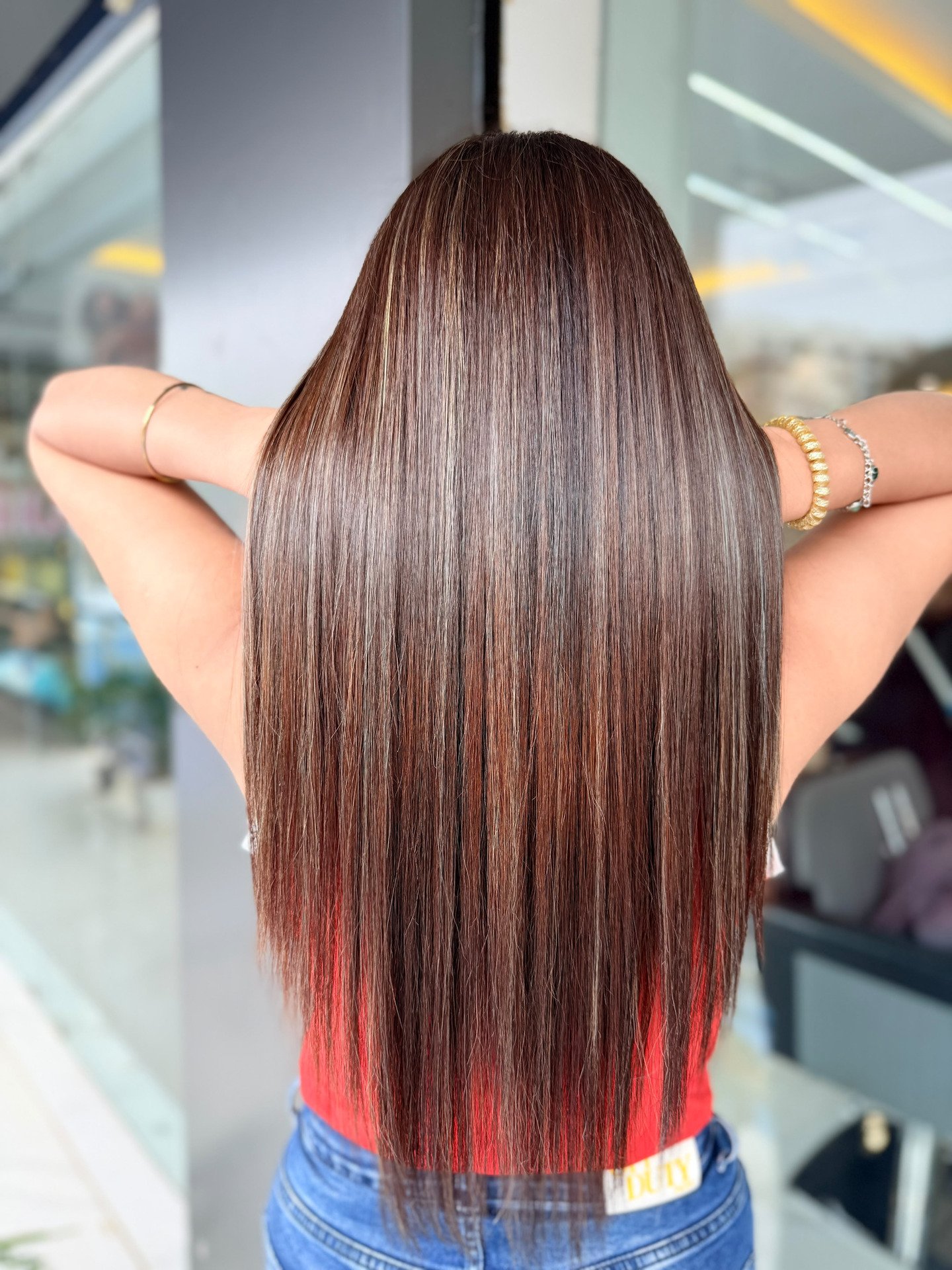Salon work at NVN Unisex Salon