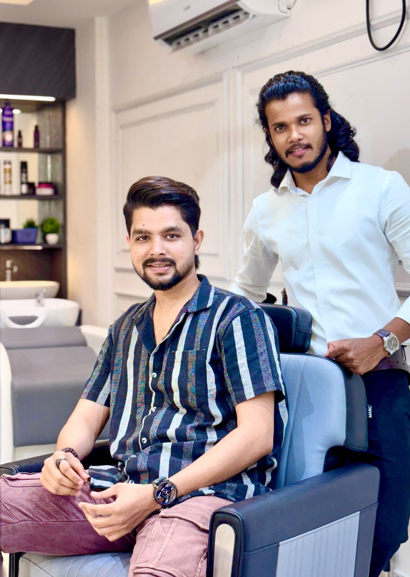 Salon work at NVN Unisex Salon