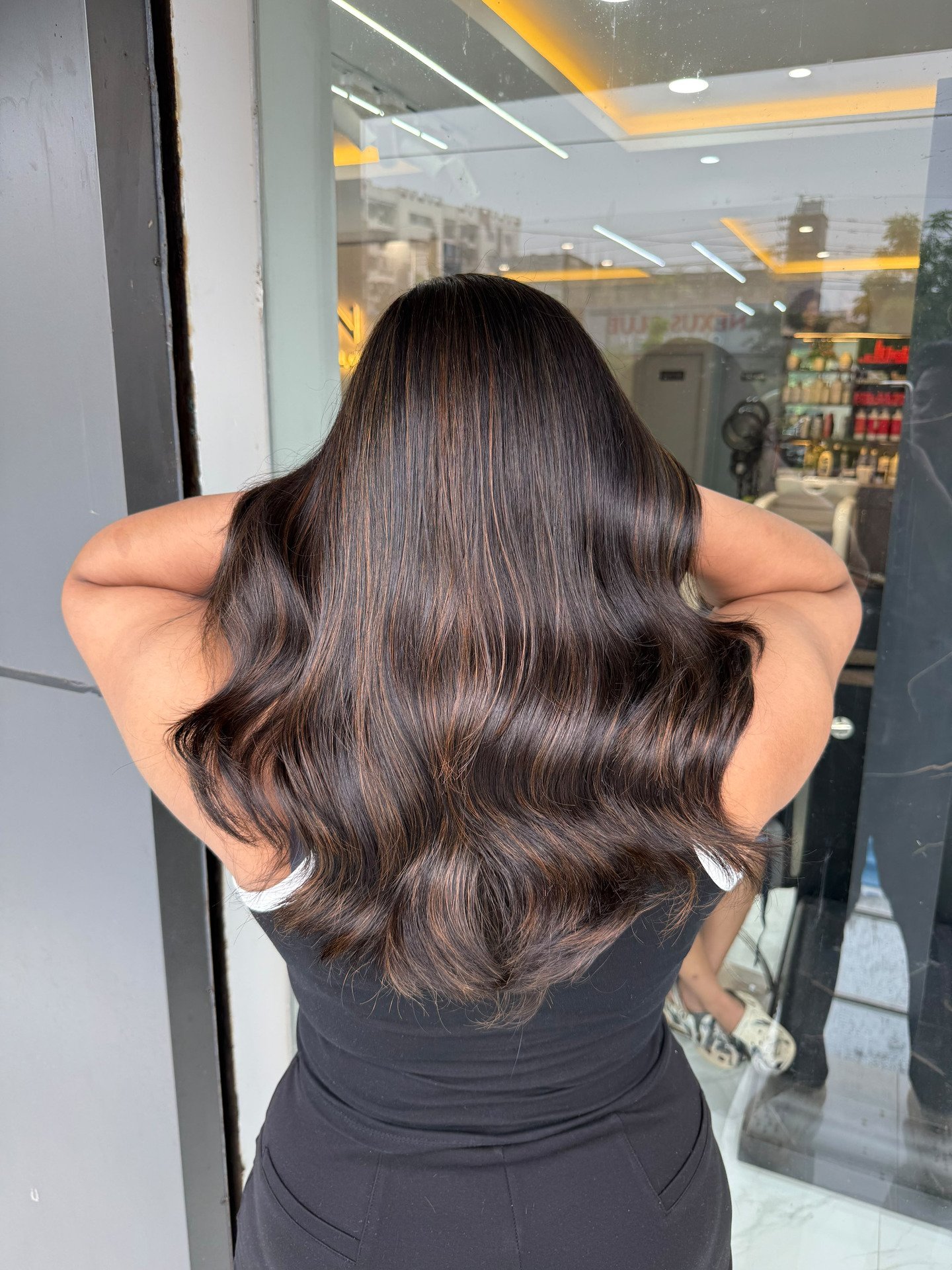 Salon work at NVN Unisex Salon