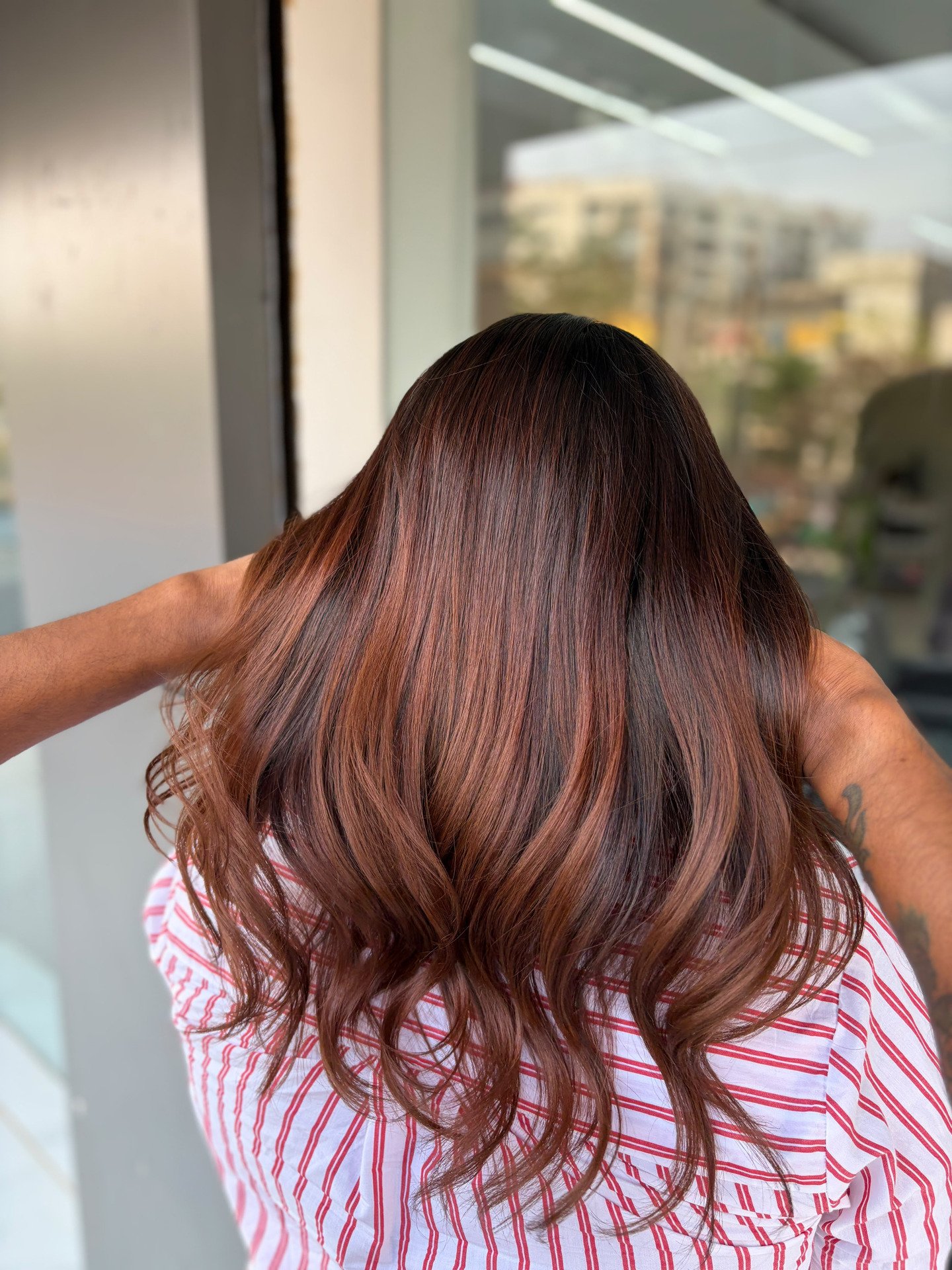 Salon work at NVN Unisex Salon
