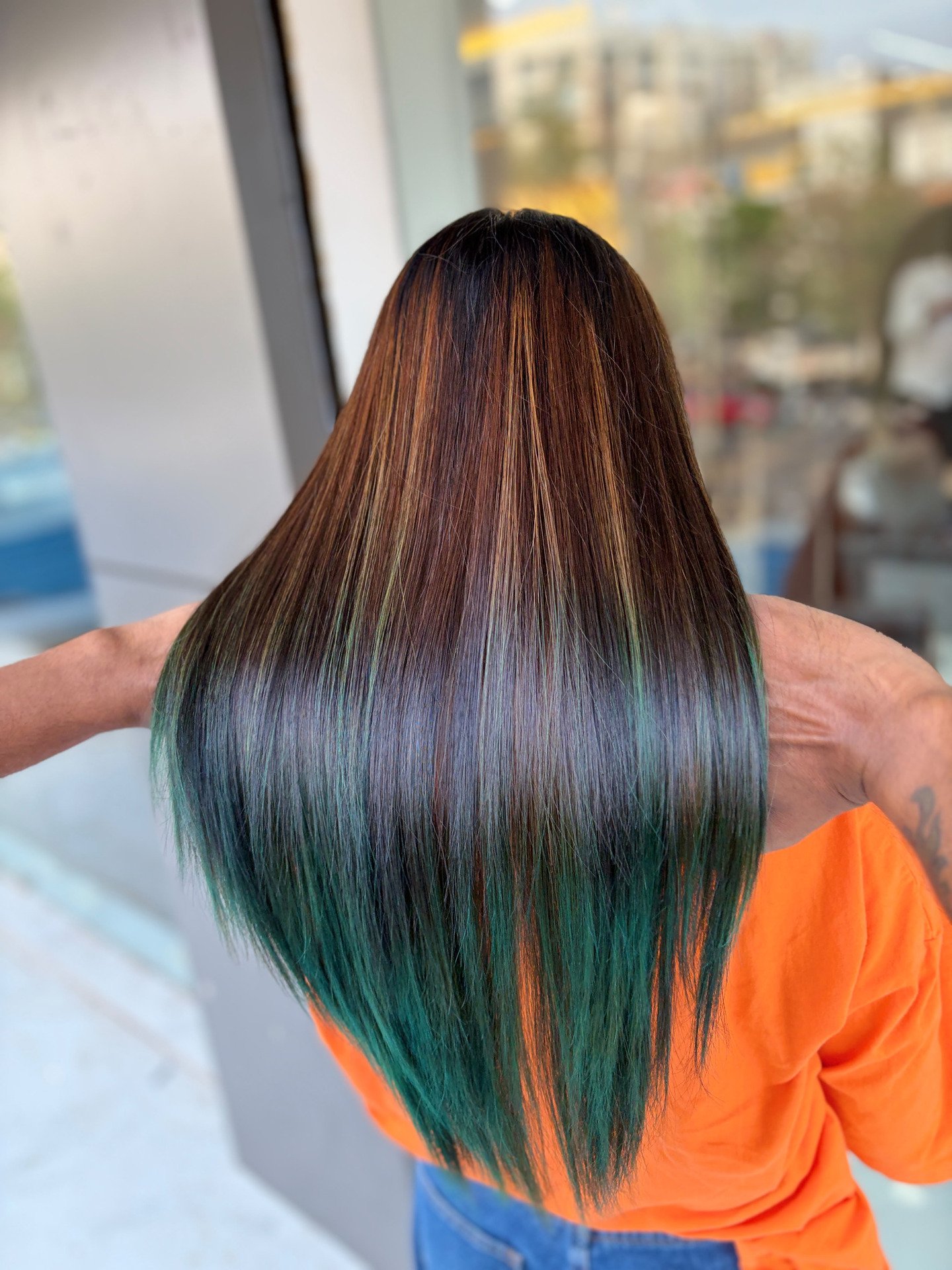 Salon work at NVN Unisex Salon