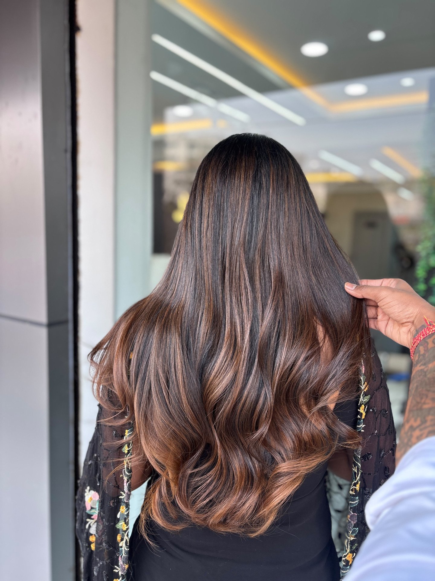 Salon work at NVN Unisex Salon