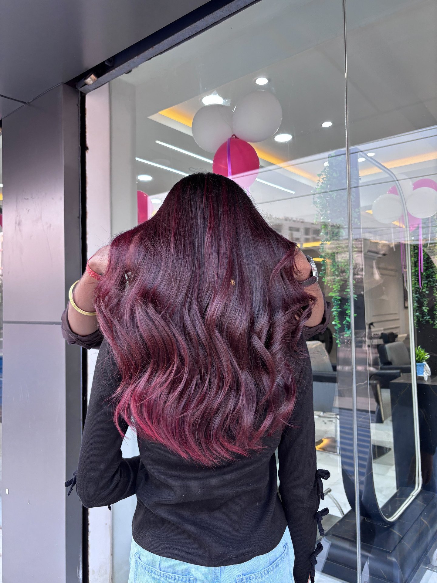 Salon work at NVN Unisex Salon